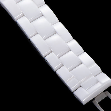 J12 38MM WHITE CERAMIC DIAMOND NUMERALS
