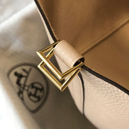 picotin lock 18 light beige togo ghw