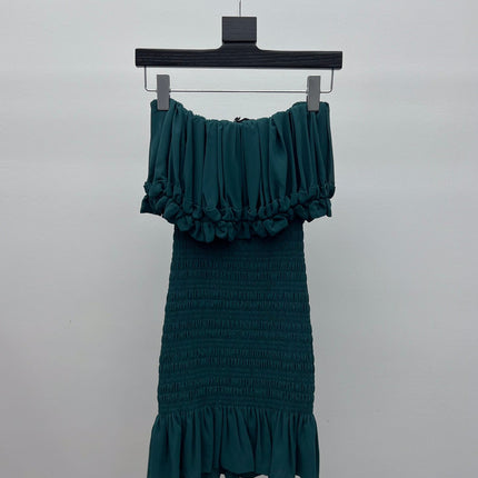 YSL 25S PLEATED DRESS STYLE 146