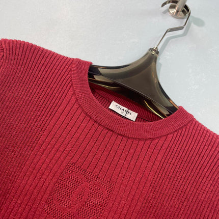 CHANEL 26S LONG-SLEEVE KNIT TOP 1704