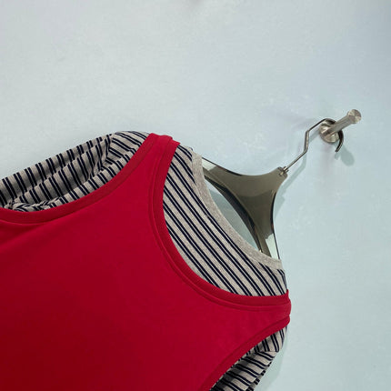 MIUMIU 26S TANK TOP AND T-SHIRT SET 1576