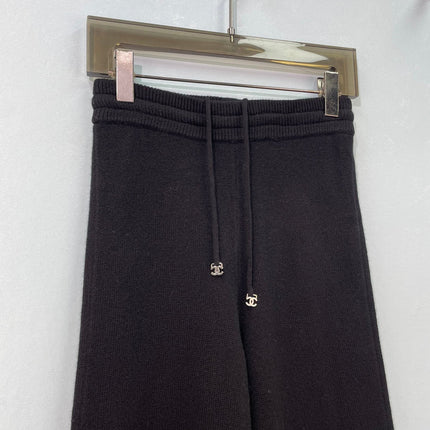 CHANEL 26S WIDE-LEG KNIT PANTS 1736