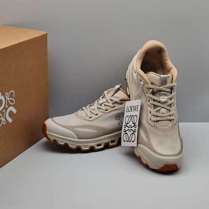 LOEWE X ON CLOUDTILT 2.0 SNEAKER IN IVORY MESH & RUBBER