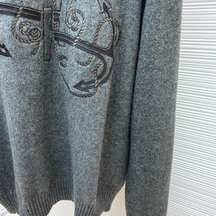 HERMES 26S CREWNECK SWEATER 810