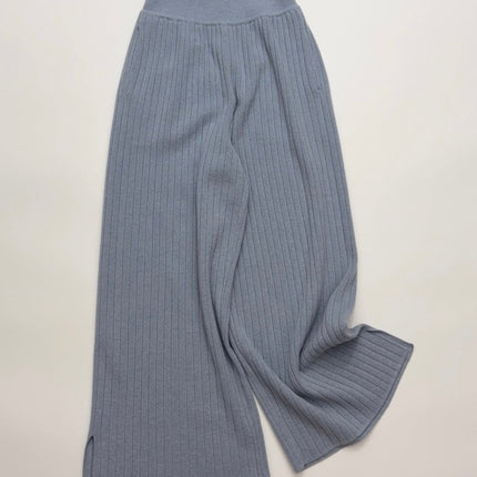 LORO PIANA 26S WIDE-LEG KNIT PANTS 974
