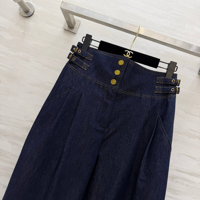 ZIMMERMANN 26S HIGH-WAIST WIDE-LEG PANTS 280