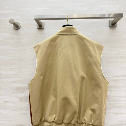 MIUMIU 26S ZIP-UP VEST 1600