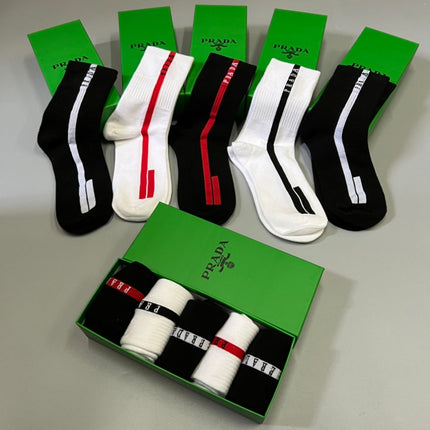 PRADA 26S CREW SOCKS 899365 (1 BOX)