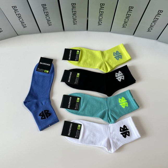 BALENCIAGA 26S ANKLE SOCKS 249363 (1 BOX)