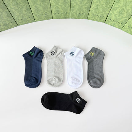 GUCCI 26S ANKLE SOCKS 402515 (1 BOX)