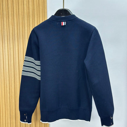 THOM 26S ROUND-NECK KNIT SWEATER 347