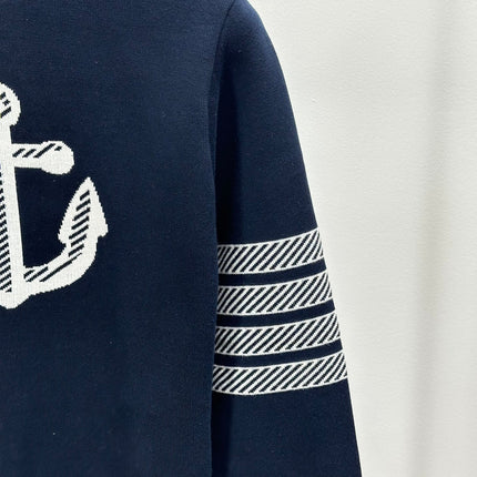 THOM 26S ROUND-NECK KNIT SWEATER 347