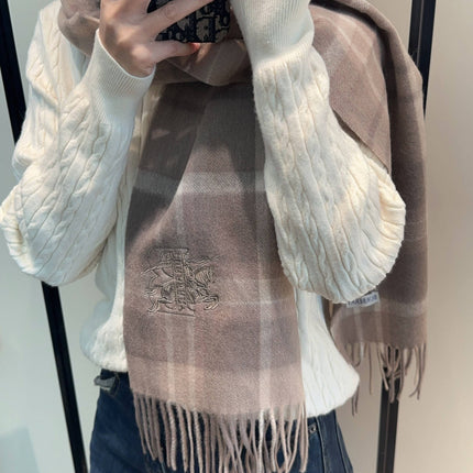 BURBERRY 26S SCARF 180CM IN CASHMERE 207638