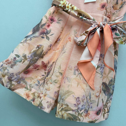 ZIMMERMANN 26S PATTERNED JUMPSUIT SET STYLE 132