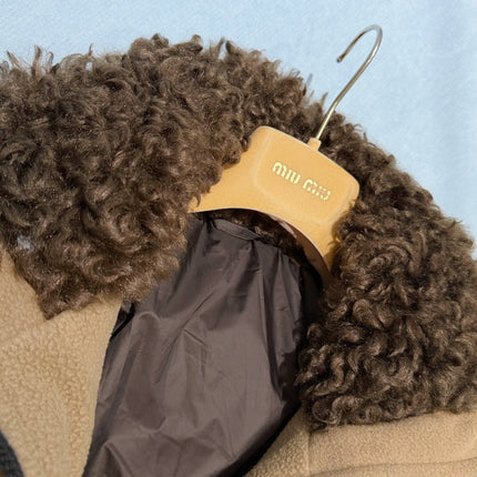 MIUMIU 26S FLEECE DOWN JACKET 1535