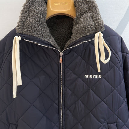 MIUMIU 26S QUILTED COTTON JACKET 1534