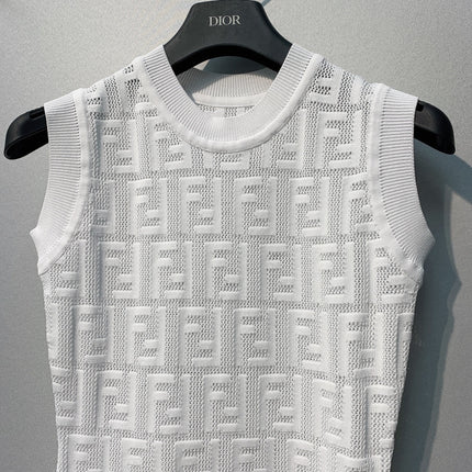 FENDI 26S SLEEVELESS DRESS 456