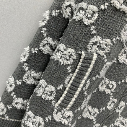 GUCCI 26S ZIP-UP SWEATER JACKET 582