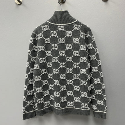 GUCCI 26S ZIP-UP SWEATER JACKET 582