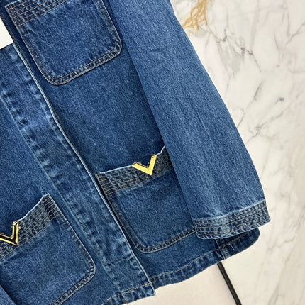 VALENTINO 26S DENIM JACKET STYLE 19
