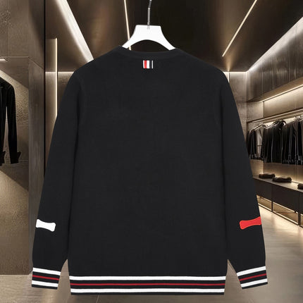 THOM 26S ROUND-NECK KNIT SWEATER 326