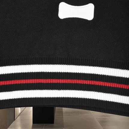 THOM 26S ROUND-NECK KNIT SWEATER 326