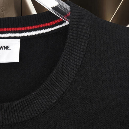 THOM 26S ROUND-NECK KNIT SWEATER 326