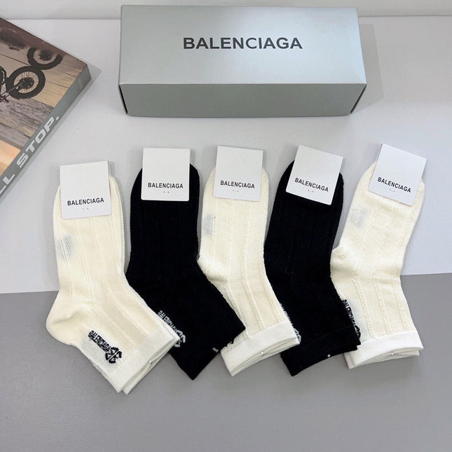 BALENCIAGA 26S ANKLE SOCKS 247838 (1 BOX)