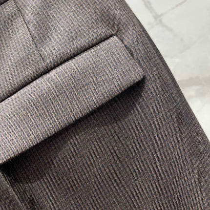 CHANEL 26S TWEED STRAIGHT-LEG PANTS 1695