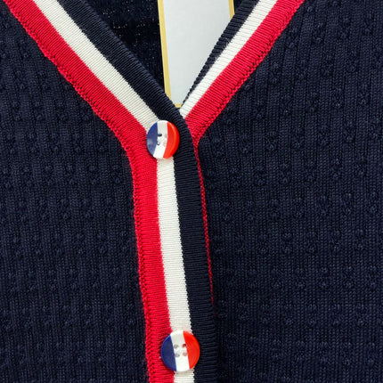 THOM 26S V-NECK KNIT CARDIGAN 398