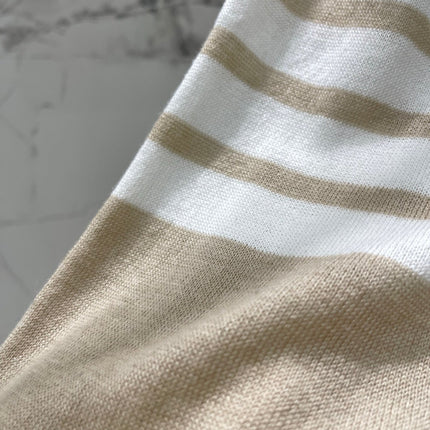 THOM 26S KNIT LONG-SLEEVE POLO 313