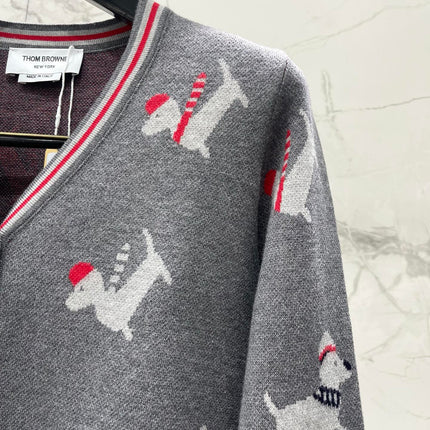 THOM 26S V-NECK KNIT CARDIGAN 307