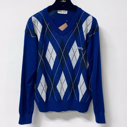 MIUMIU 26S V-NECK SWEATER 1591