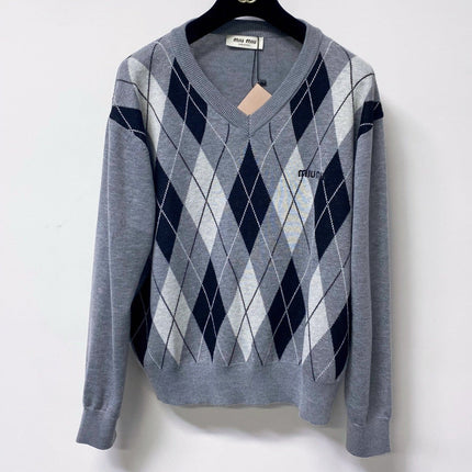 MIUMIU 26S V-NECK SWEATER 1590