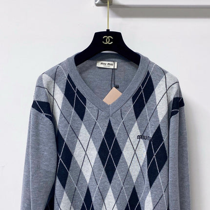 MIUMIU 26S V-NECK SWEATER 1590