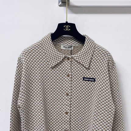 MIUMIU 26S KNIT CARDIGAN 1587