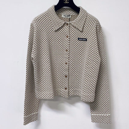 MIUMIU 26S KNIT CARDIGAN 1587