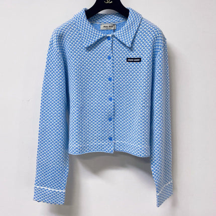 MIUMIU 26S KNIT CARDIGAN 1586