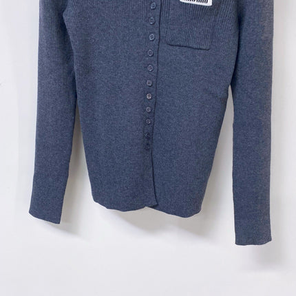 MIUMIU 26S KNIT POLO CARDIGAN 1531