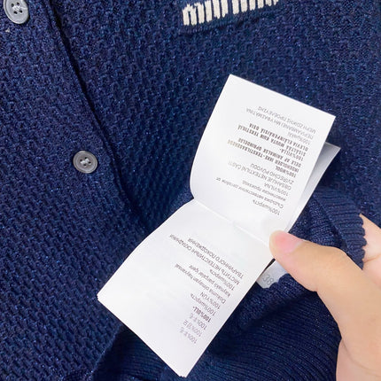 MIUMIU 26S CARDIGAN KNIT SWEATER 1496