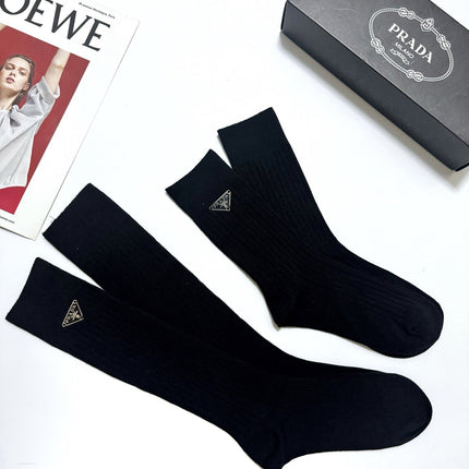 PRADA 26S CREW SOCKS 412441 (1 BOX)