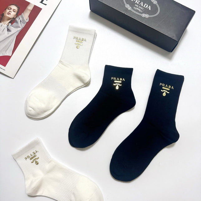 PRADA 26S ANKLE SOCKS 421101 (1 BOX)