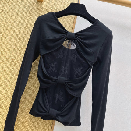 VALENTINO 26S LONG-SLEEVE LACE T-SHIRT STYLE 26