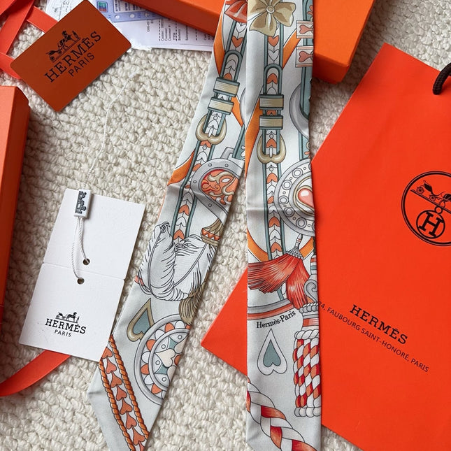 HERMES 26S SCARF 86 IN SILK 309641