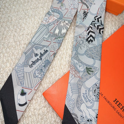 HERMES 26S SCARF 86 IN SILK 309649