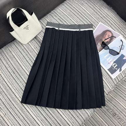 PRADA 26S PLEATED SKIRT 762