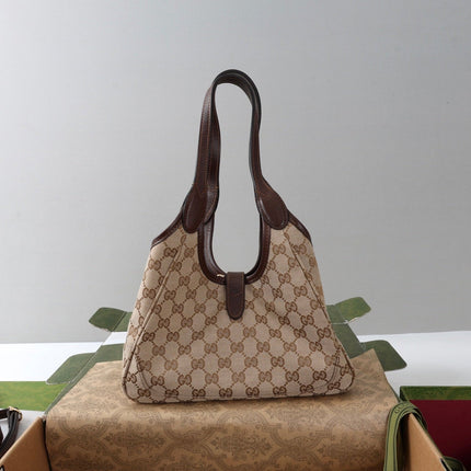 GUCCI 26S TOTE BAG 35 IN BEIGE CANVAS