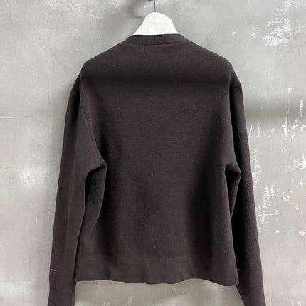 LORO PIANA 26S V-NECK KNIT CARDIGAN 882