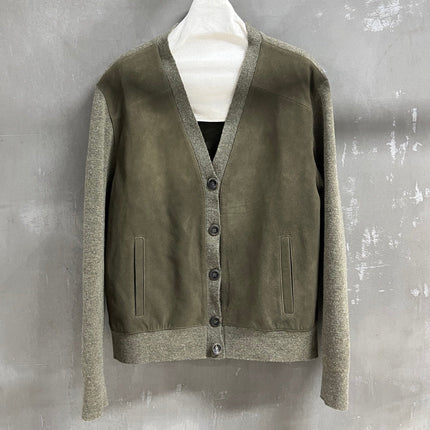 LORO PIANA 26S V-NECK KNIT CARDIGAN 881