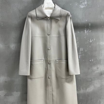 HERMES 26S LONG COAT 839